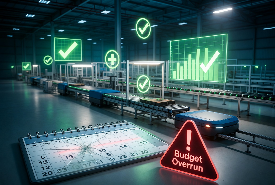 The Real Cost of Automation Projects - Budget Overrun Warning in Warehouse